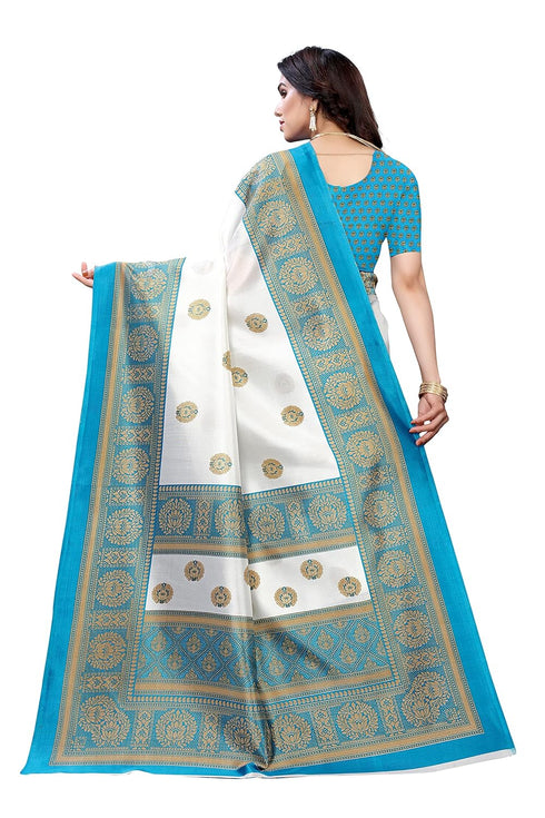 Vasthrlay Printed Aamrapali Red Free Ethnic Wear