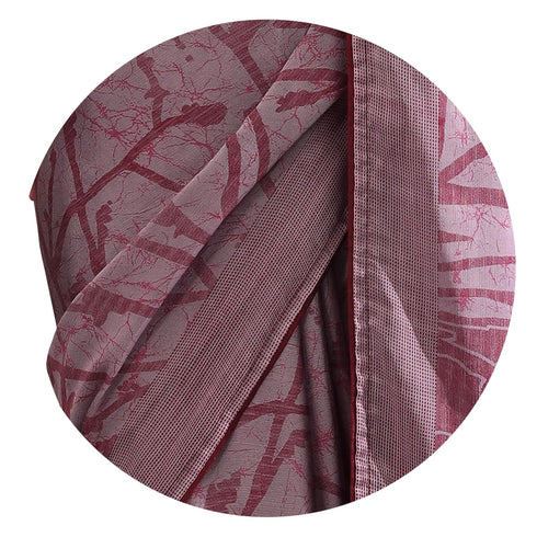 Vasthrlay Fashion Chiffon Geometric Printed Ethnic Wear