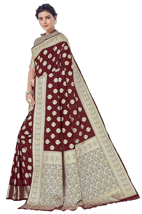 Vasthrlay Banarasi Gs Bridal Rama Ethnic Wear