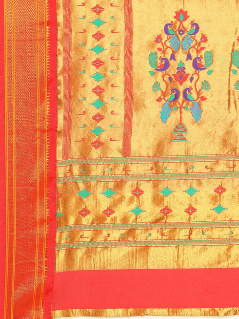 Vasthrlay Paithani Bottle Saree