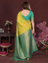 Vasthrlay Kanjivaram Unstitched Piece Blue