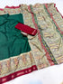Vasthrlay Tussar Leheriya Printed