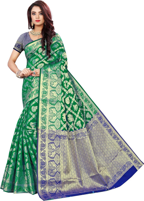 Vasthrlay Banarasi Unstiched Ethnic Wear
