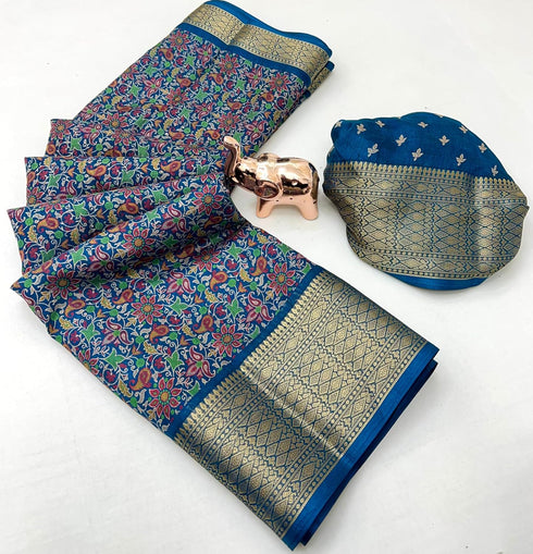 Vasthrlay Silk Saree Unstitched