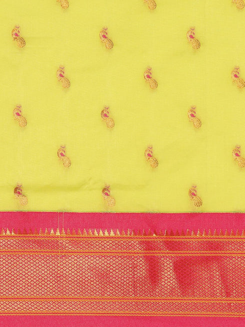 Vasthrlay Paithani Purple Saree