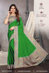 Vasthrlay Fashion Chiffon Dusty Turquoise Ethnic Wear