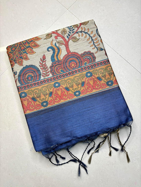 Vasthrlay Extraordinary Kalamkari Printed
