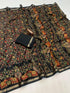 Vasthrlay Kalamkari Digital Piece Navy