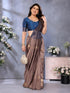 Vasthrlay Silk Unstitched Pink Dark Free Ethnic Wear