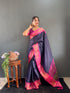 Vasthrlay Kanjivaram Traditional Contrast Included