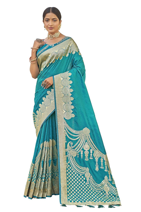 Vasthrlay Adorable Pattern Banarasi Piece Mn1745