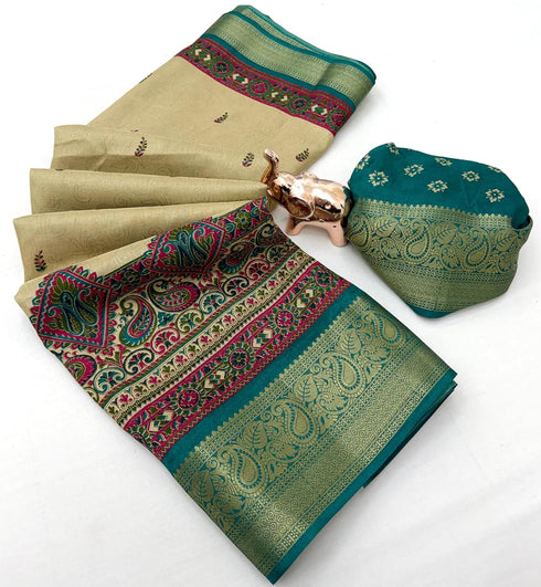 Vasthrlay Kashmiri Weaving Contrast