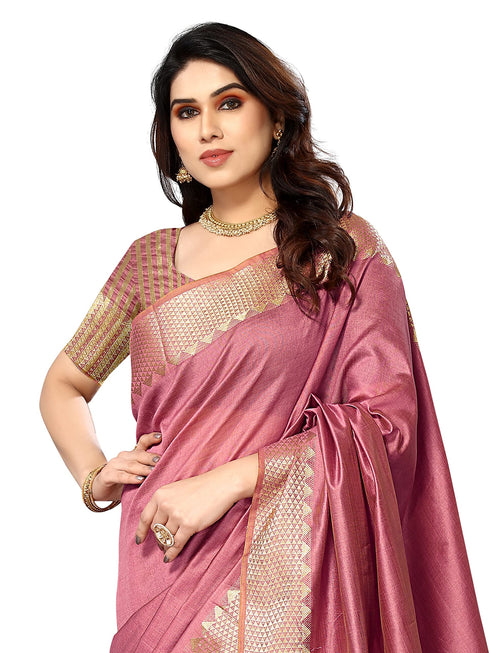 Vasthrlay Jacquard Unstitched Saree