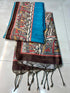 Vasthrlay Tussar Ghicha Traditional Kalamkari Madhubani