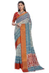 Vasthrlay Blouse Grey Ethnic Wear