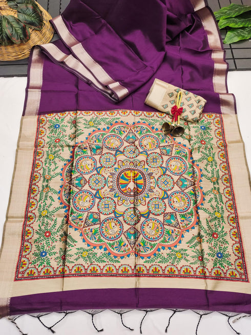 Vasthrlay Saree Woven Design