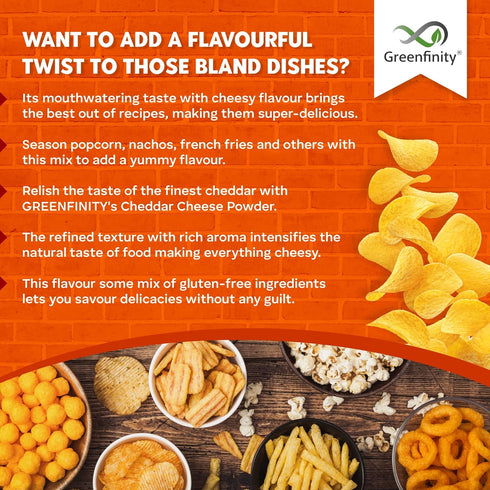 GreenFinity Cheddar Cheese Powder