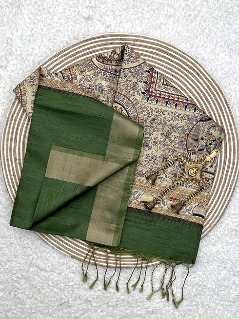 Vasthrlay Soft Tussar Saree