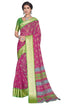 Vasthrlay Organza Bandhani Green Ethnic Wear