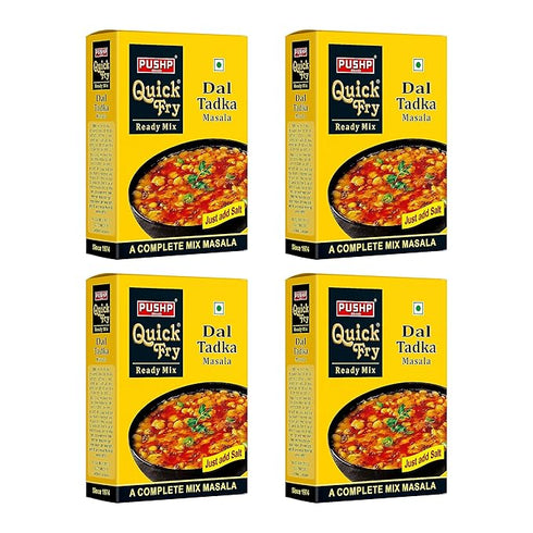 Pushp Brand Quick Fry Dal Tadka Masala Ready to Cook