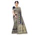 Vasthrlay Wine Kanjivaram Unstitched Saree