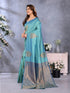 Vasthrlay Banarasi Unstitched Saree