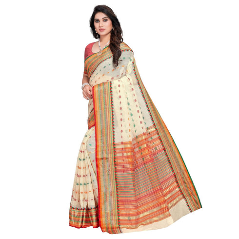 Vasthrlay Cotton Manipuri Unstitched Ethnic Wear