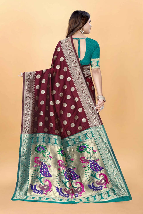Vsathrlay Banarasi Paithani Kanjivaram Collections Ethnic Wear