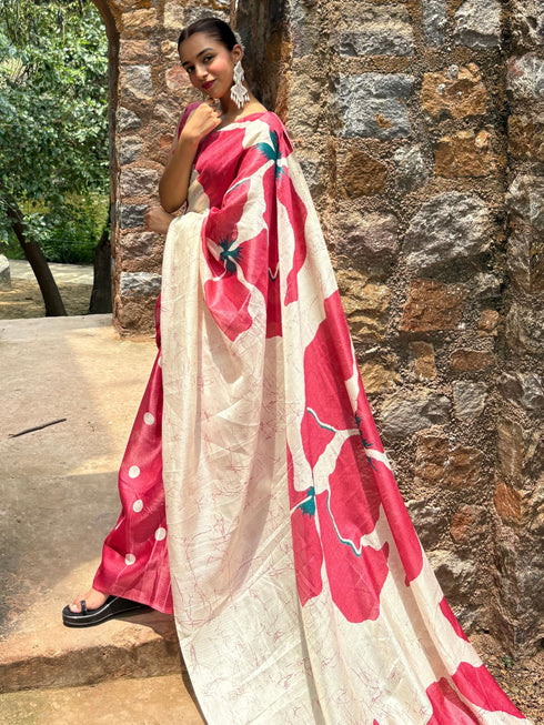 Vasthrlay Printed Saree