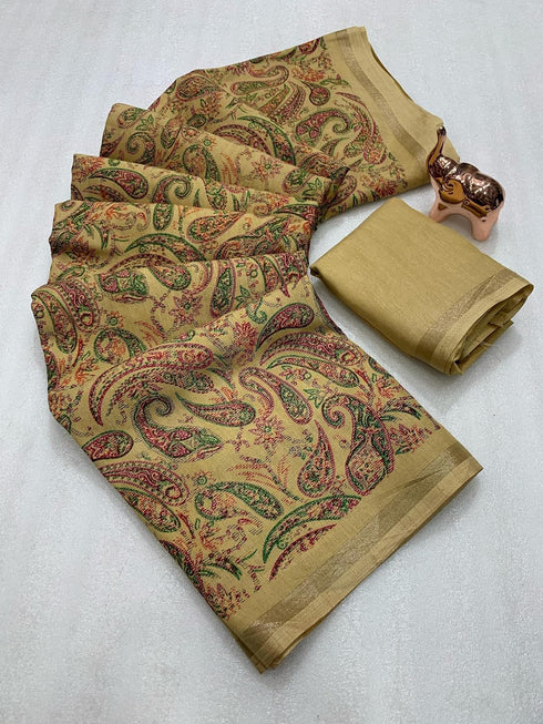 Vasthrlay Soft Saree Floral Digital Extraodinary
