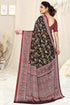 Vasthrlay Fashion Chiffon Printed Navy Ethnic Wear