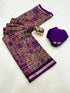 Vasthrlay Kalamkari Darkblue