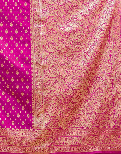 Vasthrlay Banarasi Unstitched Saree
