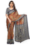 Vasthrlay Fashion Georgette Kalmkari Mehandi Ethnic Wear
