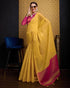 Vasthrlay Women's Cotton Length Unstitched Saree