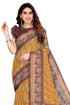 Vasthrlay Fashion Printed Mustard Ethnic Wear