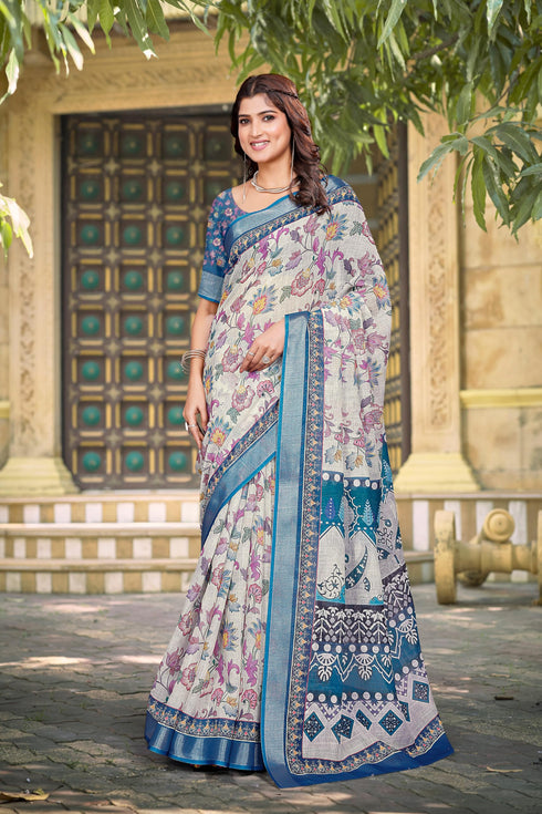 Vasthrlay Unstitched Saree