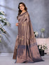 Vasthrlay Banarasi Unstitched Saree
