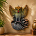 Owl Terracotta Wall Decor Hanging | Handcrafted Clay Owl Figurine with Open Wings