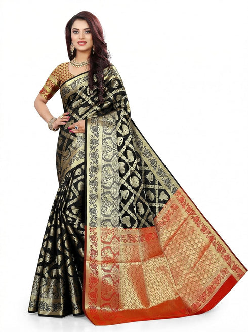 Vasthrlay Banarasi Unstiched Ethnic Wear