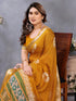 Vasthrlay Black Unstitched Saree