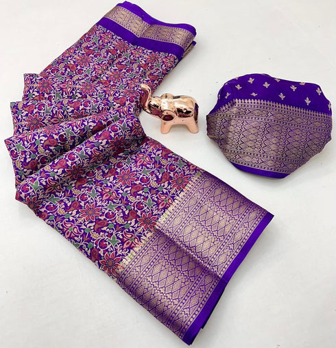 Vasthrlay Silk Saree Unstitched