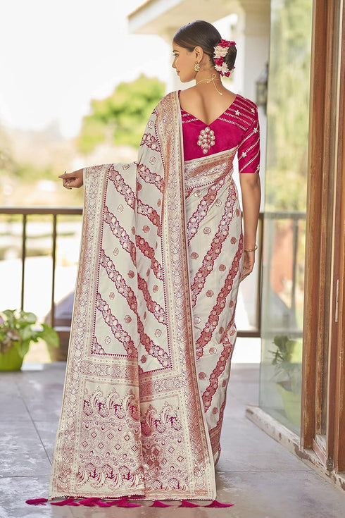 Vasthrlay Adorable Pattern Banarasi Piece Mn1738