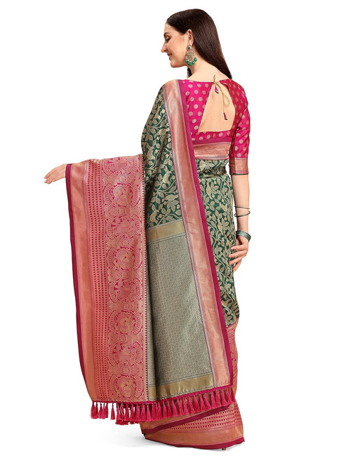 Vasthrlay Banarasi Weaving Saree