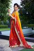 Vasthrlay Fashion Georgette Bandhej Red Ethnic Wear