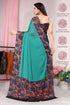Vasthrlay Fashion Rhinestone Embellished Black Ethnic Wear