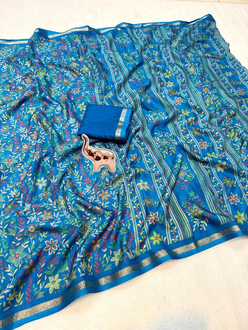 Vasthrlay Kashmiri Saree Unstitched