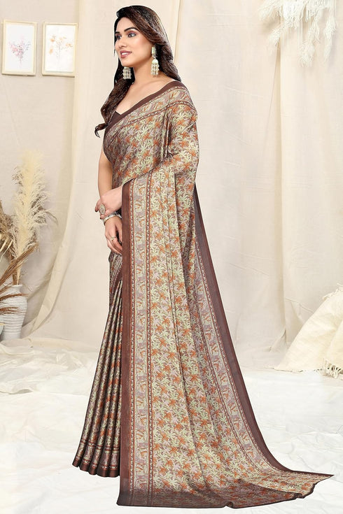 Vasthrlay Fashion Chiffon Printed Ethnic Wear