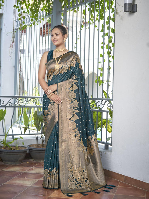 Vasthrlay Trendy Banarasi Jacquard