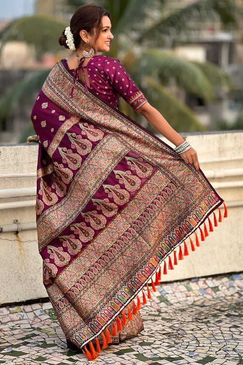 Vasthrlay Kanjivaram Unstitched Blouse Ethnic Wear